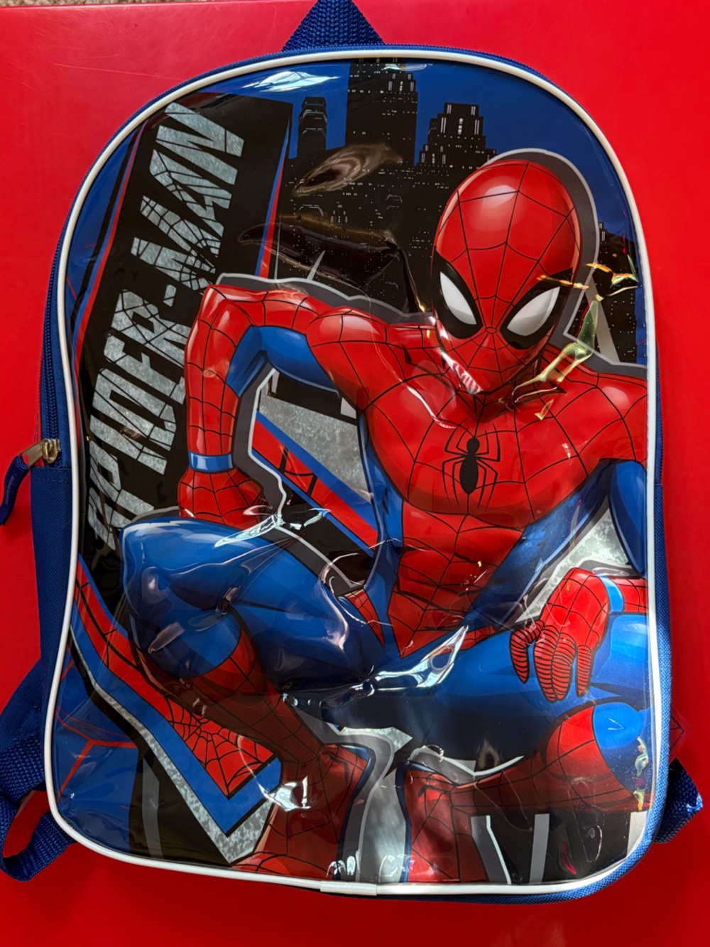 Spider-Man Kids Backpack — Red & Blue